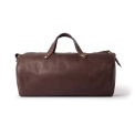 Небольшая и кожаная дорожная сумка коричневого цвета Long River DE-010