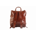 Ретро-рюкзак из кожи буйвола коричневого цвета Ashwood Leather Rucksack Chestnut Brown. Вид 3.