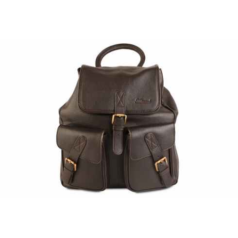 Рюкзак  из кожи растительного дубления Ashwood Leather Rucksack Dark Brown