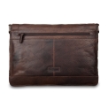 Кожаная сумка через плечо для ноутбука 156 Ashwood Leather 8343 Brown. Вид 3.