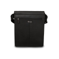 Сумка планшет из кожи для iPad и 10.1 Visconti Jasper 18410 Oil black. Вид 3.