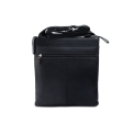 Маленькая кожаная сумка через плечо для планшета iPad или 10.1 Visconti Taylor ML25 black. Вид 3.