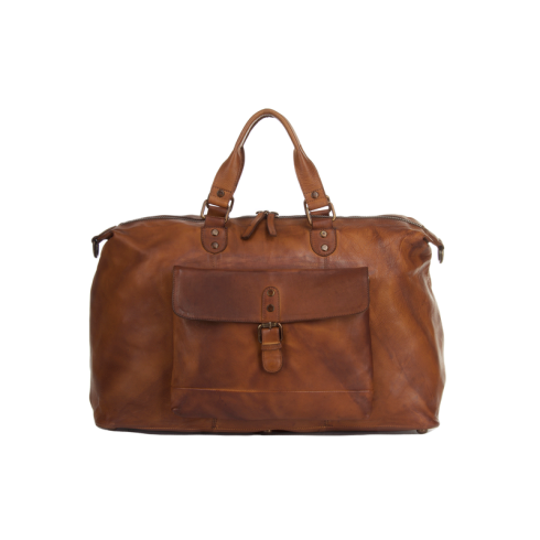 Кожаная дорожная сумка Ashwood Leather 1337 Tan