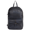 Повседневный рюкзак из кожи синего цвета Ashwood Leather 1331 Navy