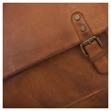 Сумка через плечо из кожи светло-коричневого цвета Ashwood Leather 1336 Tan. Вид 5.