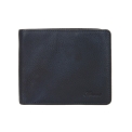 Складное портмоне из кожи синего цвета Ashwood Leather 1363 Navy