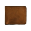 Портмоне из кожи коричневого цвета без застежек Ashwood Leather 1363 Tan