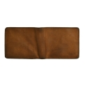 Портмоне из кожи коричневого цвета без застежек Ashwood Leather 1363 Tan. Вид 3.