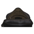 Повседневная сумка-планшет темно-коричневого цвета из кожи Ashwood Leather 1661 Brown. Вид 3.