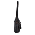 Повседневная сумка-планшет темно-коричневого цвета из кожи Ashwood Leather 1661 Brown. Вид 5.