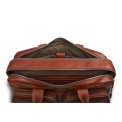 Деловая сумка из кожи орехового цвета Ashwood Leather 1662 Chestnut. Вид 3.