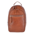 Городской рюкзак из кожи орехового цвета Ashwood Leather 1663 Chestnut