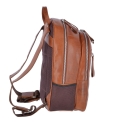 Городской рюкзак из кожи орехового цвета Ashwood Leather 1663 Chestnut. Вид 4.