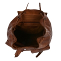 Рюкзак из кожи светло-коричневого цвета Ashwood Leather 7990 Rust. Вид 4.