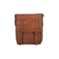 Небольшая светло-коричневая сумка через плечо из кожи Ashwood Leather 7995 Rust
