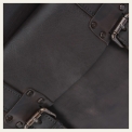 Повседневный рюкзак из кожи темно-коричневого цвета Ashwood Leather 7999 Brown. Вид 5.