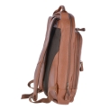 Городской рюкзак из кожи светло-коричневого цвета Ashwood Leather Arron Honey. Вид 4.