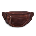 Повседневная поясная сумка из кожи коричневого цвета Ashwood Leather Ed Vintage Tan