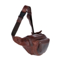 Повседневная поясная сумка из кожи коричневого цвета Ashwood Leather Ed Vintage Tan. Вид 4.