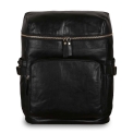 Рюкзак из кожи черного цвета с вентилируемой спинкой Ashwood Leather G-35 Black