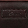 Темно-коричневый кожаный несессер Ashwood Leather G-37 Brandy. Вид 5.