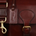 Большой портфель из кожи для документов и ноутбука Ashwood Leather Jon Brandy. Вид 4.