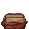 Рюкзак из кожи коричневого цвета  на молнии Ashwood Leather Jordan Chestnut. Вид 5.