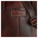 Сумка из кожи бордово-коричневого цвета Ashwood Leather Lauren Vintage Tan. Вид 4.