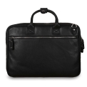 Черная деловая сумка из кожи для документов и ноутбука Ashwood Leather Lloyd Black