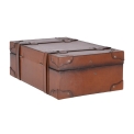 Мужская дорожная сумка-чемодан  из кожи коричневого цвета Ashwood Leather Morgan Tan. Вид 4.
