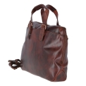 Деловая сумка из кожи коричнево-бордового цвета Ashwood Leather Ralph Vintage Tan. Вид 4.