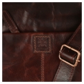 Сумка через плечо из кожи бордово-коричневого цвета Ashwood Leather Robin Vintage Tan. Вид 5.