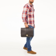 Портфель Blackwood Lugard Brown. Вид 10.