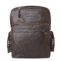 Кожаная сумка-рюкзак Carlo Gattini Reno brown 3001-04. Вид 5.