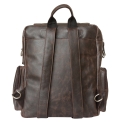 Кожаный рюкзак-сумка Carlo Gattini Fiorentino brown 3003-04. Вид 5.