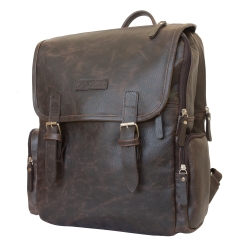 Кожаный рюкзак Carlo Gattini Santerno brown 3007-04