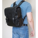 Кожаный рюкзак Carlo Gattini Santerno black 3007-05. Вид 2.