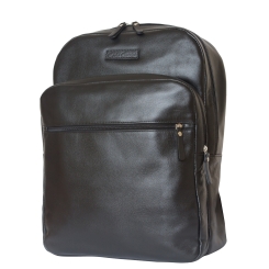 Кожаный рюкзак для ноутбука Carlo Gattini Monferrato black 3017-01