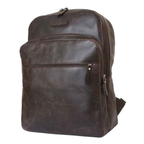 Кожаный рюкзак для ноутбука Carlo Gattini Monferrato brown 3017-04