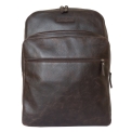 Кожаный рюкзак для ноутбука Carlo Gattini Monferrato brown 3017-04. Вид 5.