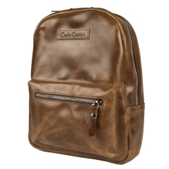 Женский кожаный рюкзак Carlo Gattini Anzolla brown 3040-02