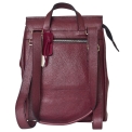 Женская сумка-рюкзак Carlo Gattini Antessio burgundy 3041-09. Вид 3.