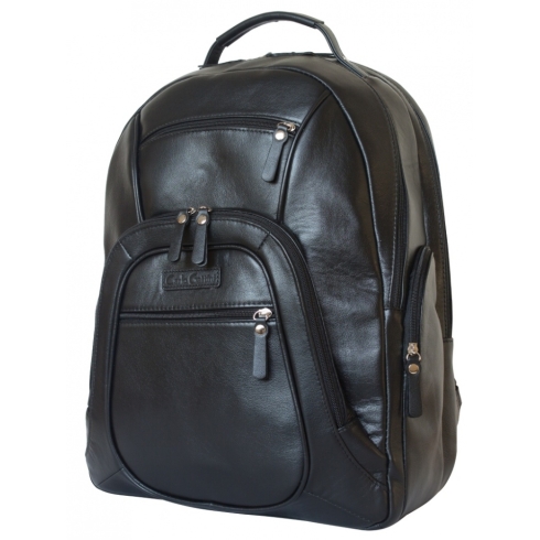 Кожаный рюкзак Carlo Gattini Gerardo black 3045-01