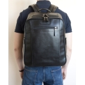 Кожаный рюкзак Carlo Gattini Cossira black 3048-01. Вид 4.