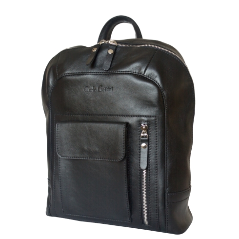 Кожаный рюкзак Carlo Gattini Oristano black 3067-01