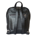 Кожаный рюкзак Carlo Gattini Oristano black 3067-01. Вид 3.