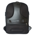 Кожаный рюкзак Carlo Gattini Solferino black 3068-01. Вид 4.