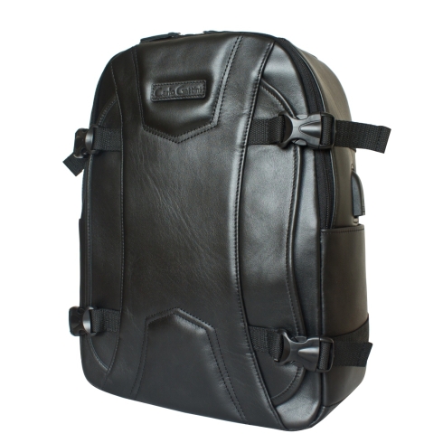 Кожаный рюкзак Carlo Gattini Falcone black 3074-01