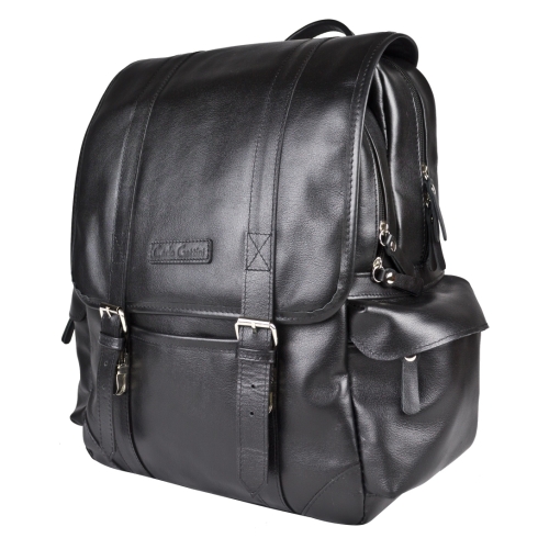 Кожаный рюкзак Carlo Gattini Montalbano black 3097-01