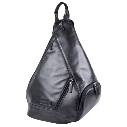 Кожаный рюкзак Carlo Gattini Mongardino black 3100-01